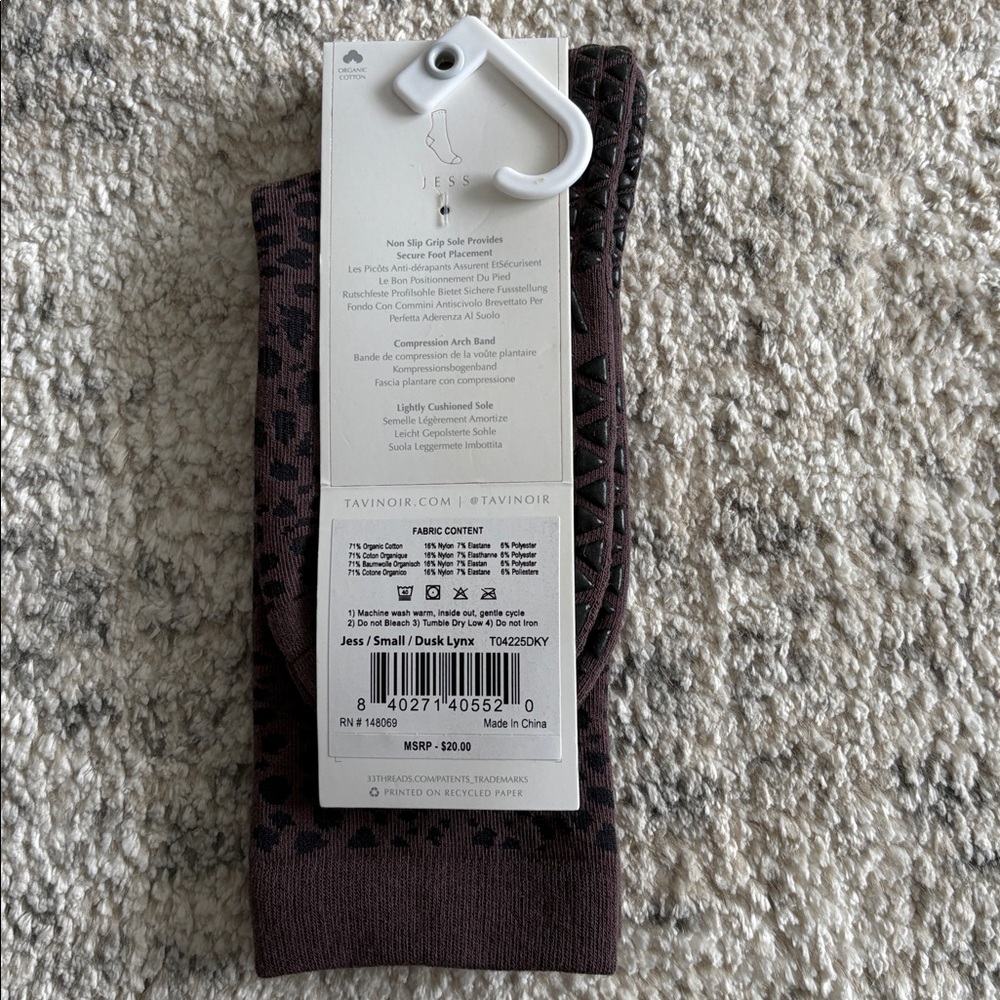 Tavi Noir Jess grip sock - S - Picture 4 of 4